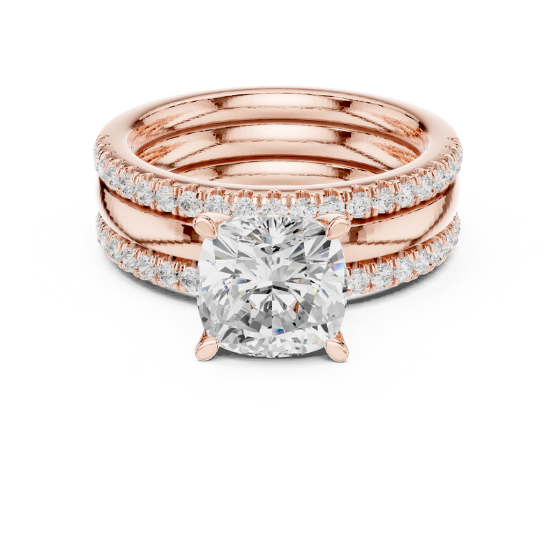 Ladies Ring DDLR-302 - Rose Gold - Image