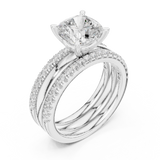 Ladies Ring DDLR-302 - White Gold - Image