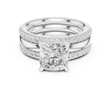 Ladies Ring DDLR-302@7 - White Gold - Image