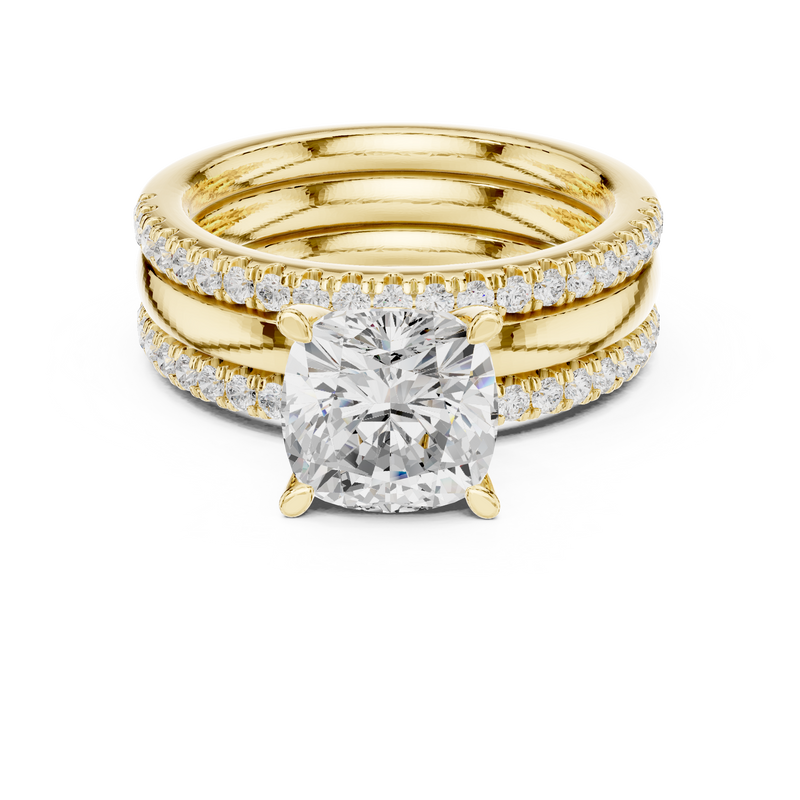 Ladies Ring DDLR-302 - Yellow Gold - Image
