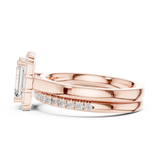 Ladies Ring DDLR-303@7 - Rose Gold - Image