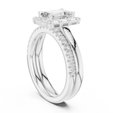 Ladies Ring DDLR-303@7 - White Gold - Image