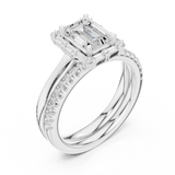 Ladies Ring DDLR-303@7 - White Gold - Image