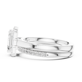 Ladies Ring DDLR-303@7 - White Gold - Image