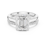 Ladies Ring DDLR-303@7 - White Gold - Image