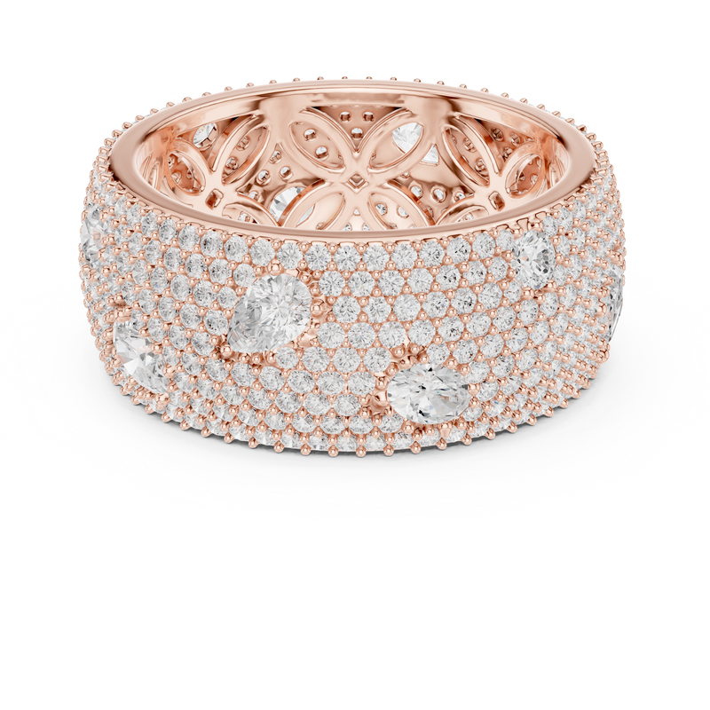 Ladies Ring DDLR-304@7 - Rose Gold - Image
