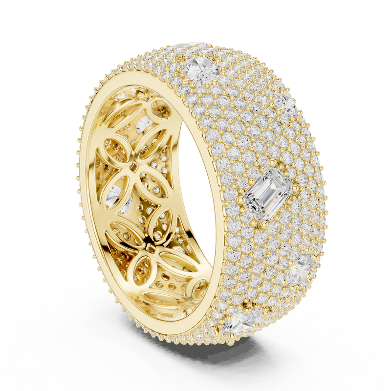 Ladies Ring DDLR-304@7 - Yellow Gold - Image