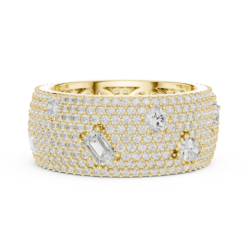 Ladies Ring DDLR-304@7 - Yellow Gold - Image
