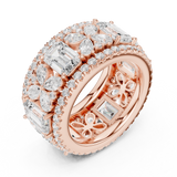 Ladies Ring DDLR-305@7 - Rose Gold - Image
