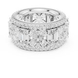 Ladies Ring DDLR-305@7 - White Gold - Image