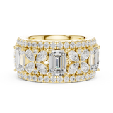 Ladies Ring DDLR-305@7 - Yellow Gold - Image