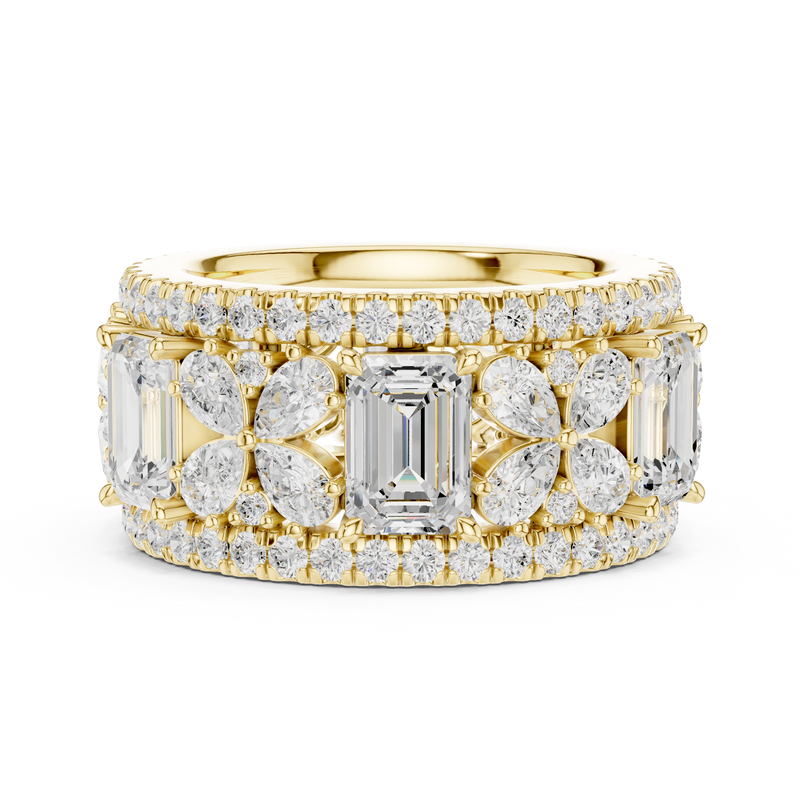 Ladies Ring DDLR-305@7 - Yellow Gold - Image