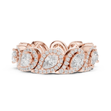 Ladies Ring DDLR-306@7 - Rose Gold - Image