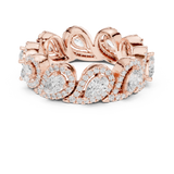 Ladies Ring DDLR-306@7 - Rose Gold - Image