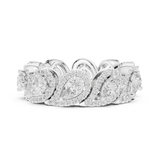 Ladies Ring DDLR-306@7 - White Gold - Image