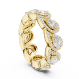 Ladies Ring DDLR-306@7 - Yellow Gold - Image