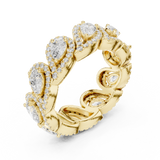 Ladies Ring DDLR-306@7 - Yellow Gold - Image