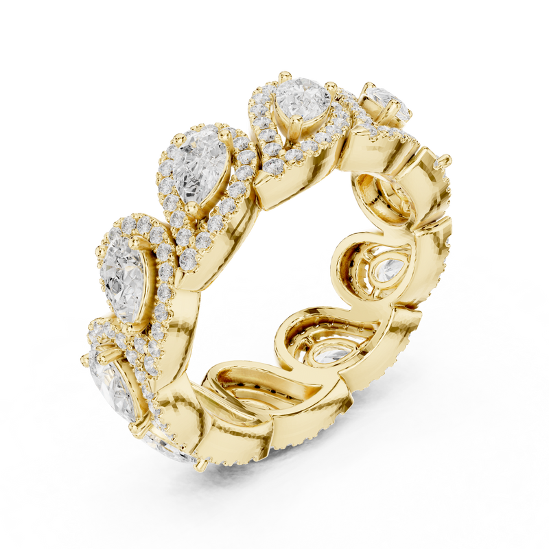 Ladies Ring DDLR-306@7 - Yellow Gold - Image