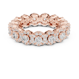 Ladies Ring DDLR-307@7 - Rose Gold - Image