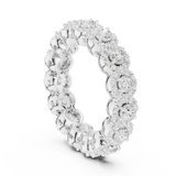 Ladies Ring DDLR-307@7 - White Gold - Image
