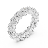 Ladies Ring DDLR-307@7 - White Gold - Image