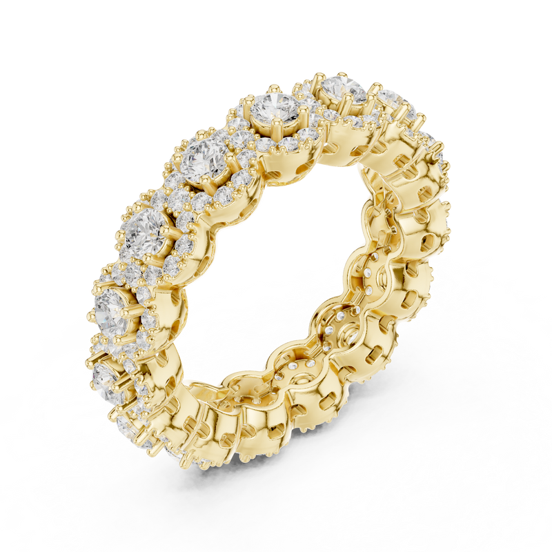 Ladies Ring DDLR-307@7 - Yellow Gold - Image
