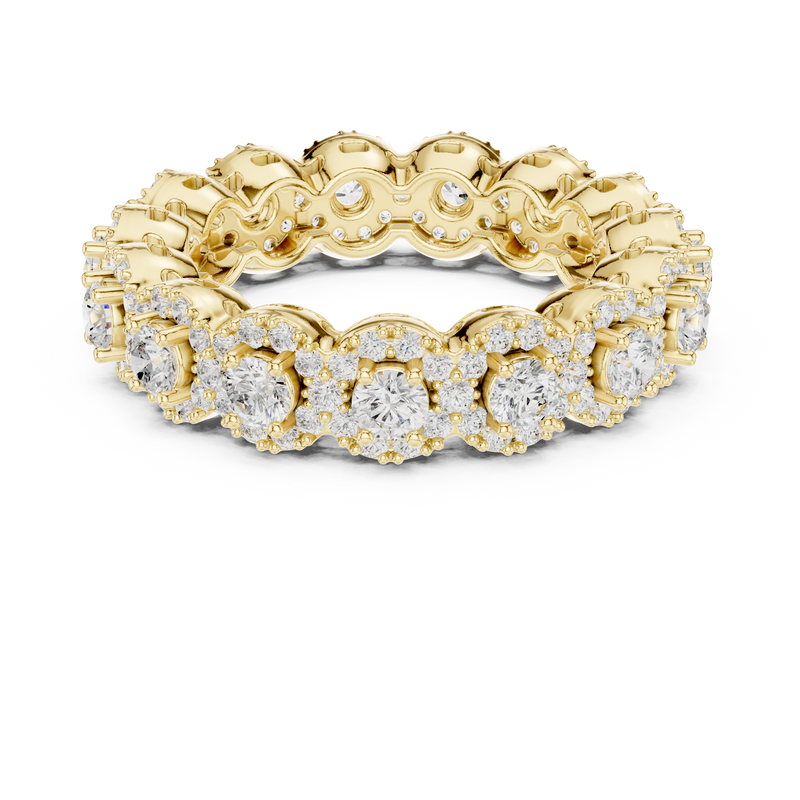 Ladies Ring DDLR-307@7 - Yellow Gold - Image
