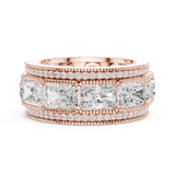 Ladies Ring DDLR-308@7 - Rose Gold - Image
