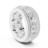 Ladies Ring DDLR-308@7 - White Gold - Image