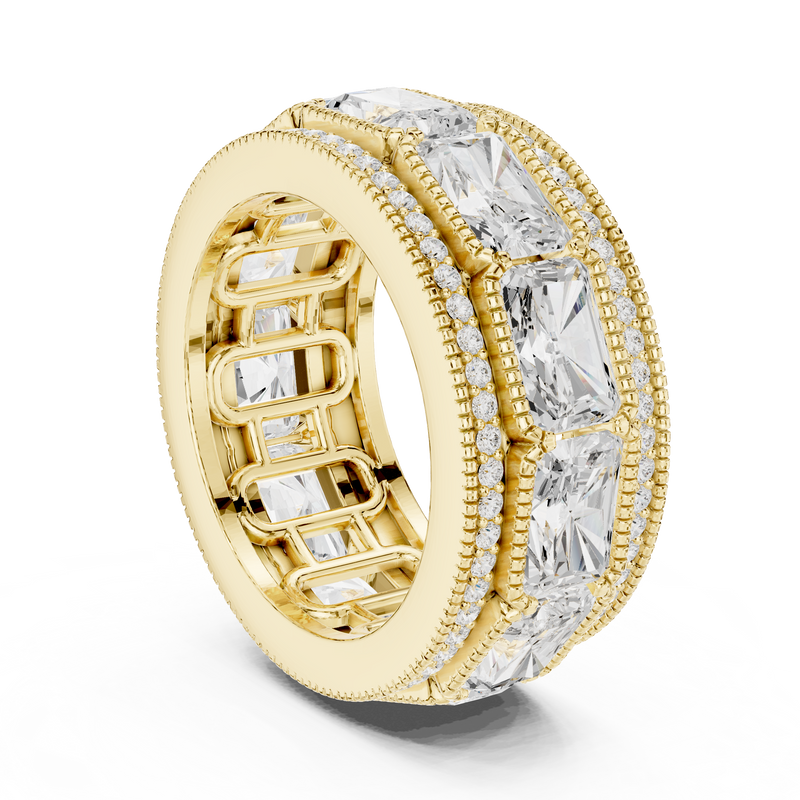 Ladies Ring DDLR-308@7 - Yellow Gold - Image