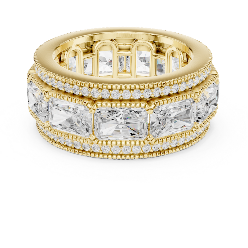 Ladies Ring DDLR-308@7 - Yellow Gold - Image