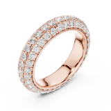 Ladies Ring DDLR-310@7 - Rose Gold - Image