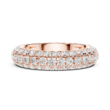 Ladies Ring DDLR-310@7 - Rose Gold - Image