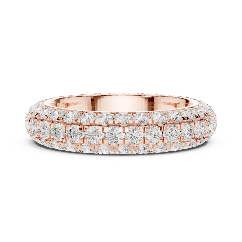 Ladies Ring DDLR-310@7 - Rose Gold - Image