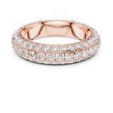 Ladies Ring DDLR-310@7 - Rose Gold - Image