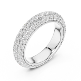 Ladies Ring DDLR-310@7 - White Gold - Image