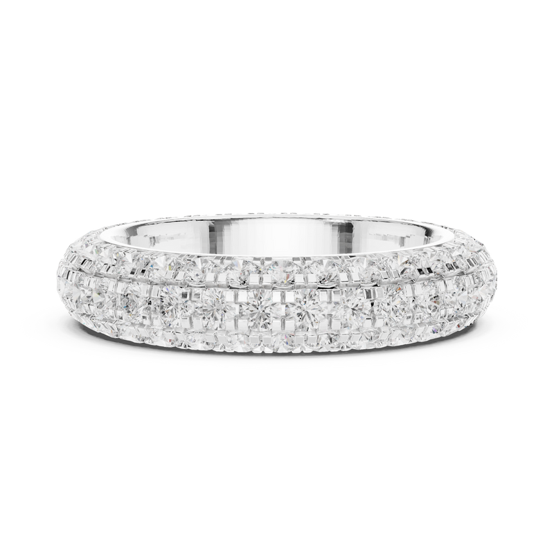 Ladies Ring DDLR-310@7 - White Gold - Image