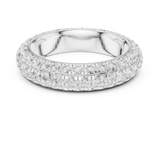 Ladies Ring DDLR-310@7 - White Gold - Image