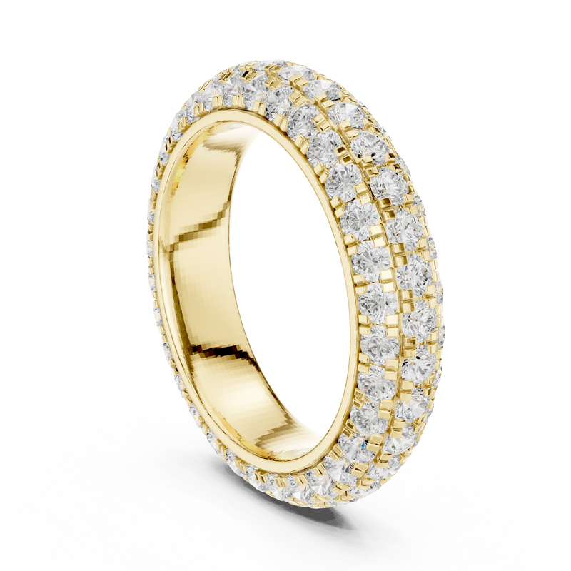 Ladies Ring DDLR-310@7 - Yellow Gold - Image