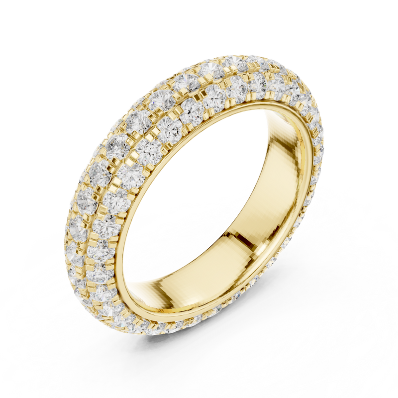 Ladies Ring DDLR-310@7 - Yellow Gold - Image