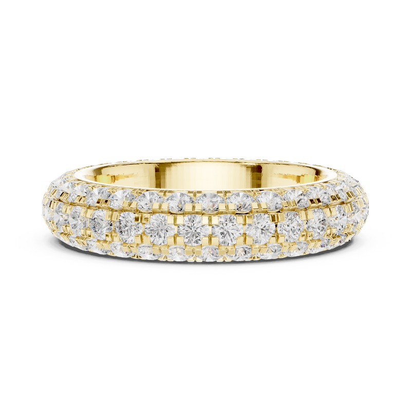 Ladies Ring DDLR-310@7 - Yellow Gold - Image