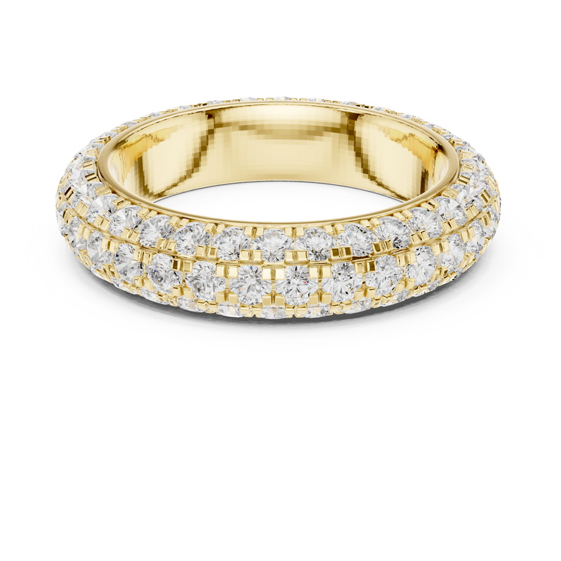 Ladies Ring DDLR-310@7 - Yellow Gold - Image