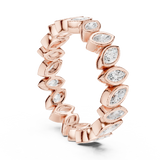 Ladies Ring DDLR-311@7 - Rose Gold - Image