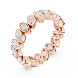 Ladies Ring DDLR-311@7 - Rose Gold - Image