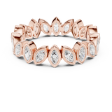 Ladies Ring DDLR-311@7 - Rose Gold - Image