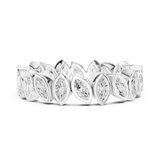 Ladies Ring DDLR-311@7 - White Gold - Image