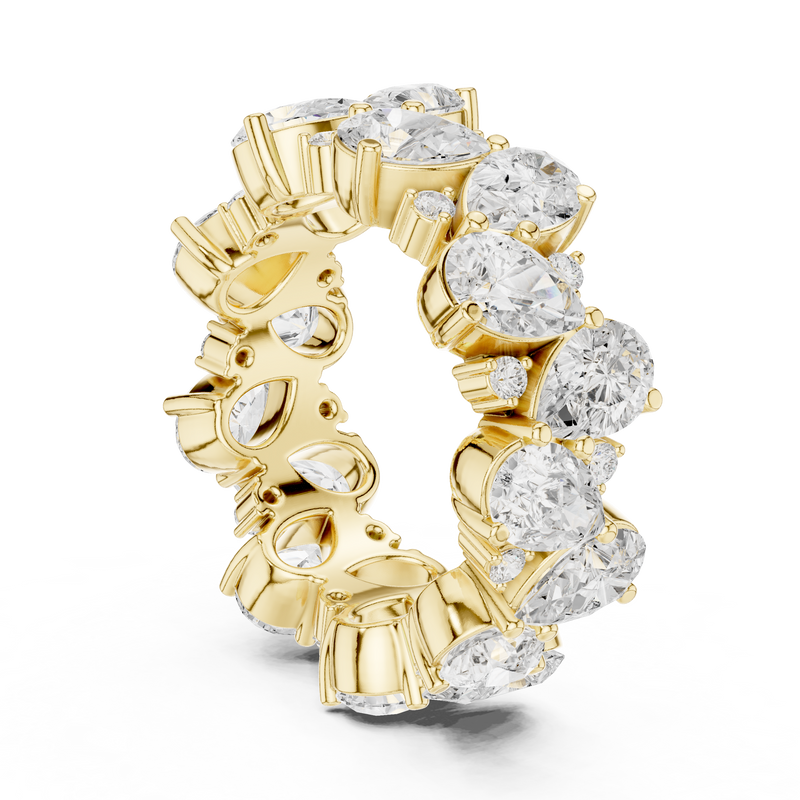 Ladies Ring DDLR-312@7 - Yellow Gold - Image