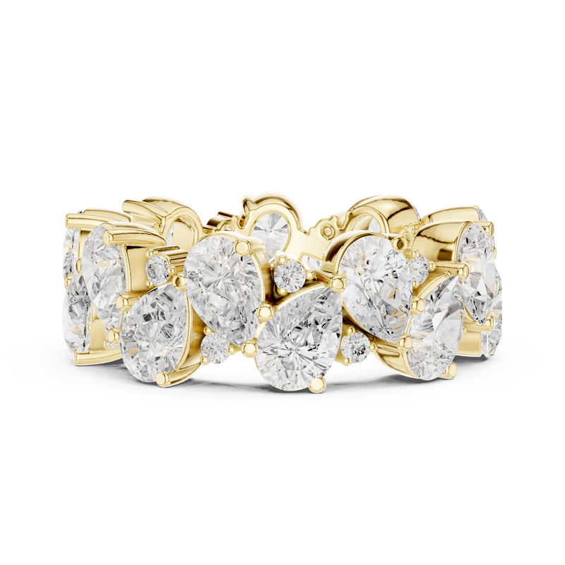 Ladies Ring DDLR-312@7 - Yellow Gold - Image