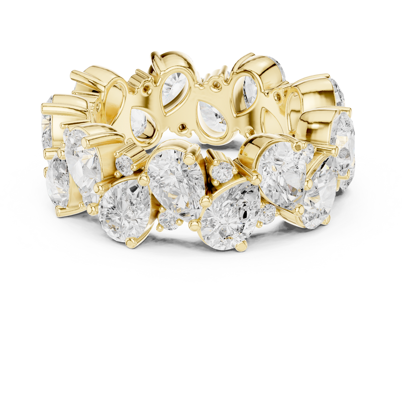 Ladies Ring DDLR-312@7 - Yellow Gold - Image