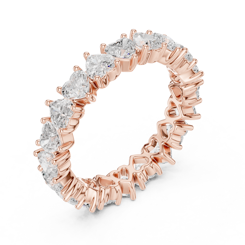 Ladies Ring DDLR-313@7 - Rose Gold - Image